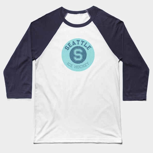 Seattle ice hockey Baseball T-Shirt by Sloop